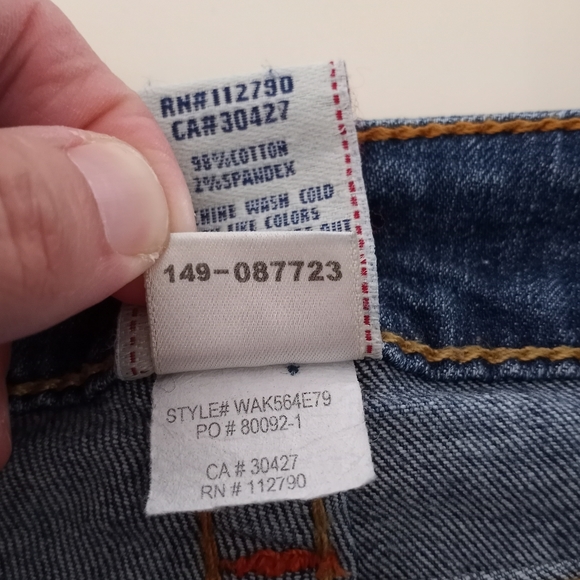 True Religion High Rise Boot Cut Embellished Jeans Women's Size 26 - Picture 10 of 14